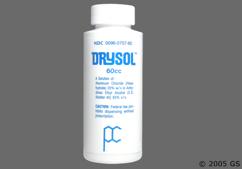 Drysol Coupon - Drysol 60ml of 20% bottle of topical solution