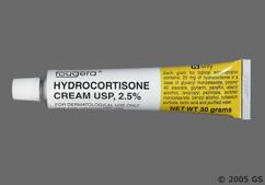 white - Hydrocortisone 2.5% Topical Cream