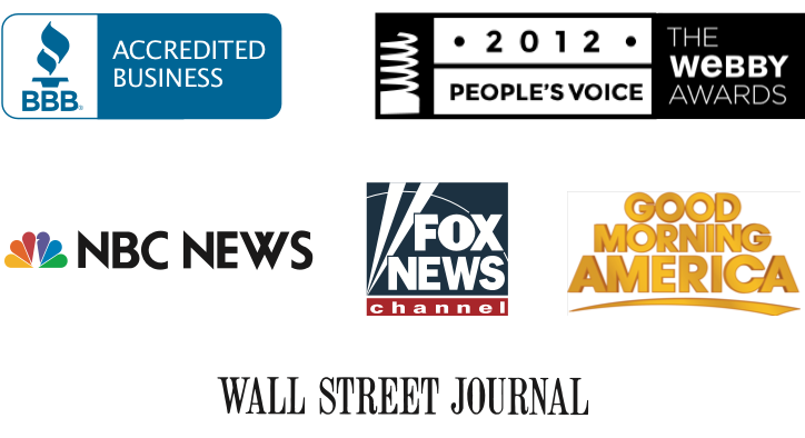 Various press logos