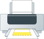 Illustration of printer