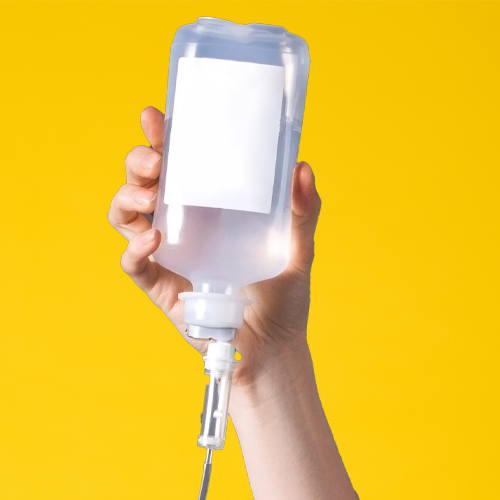 drug form icon - iv bag